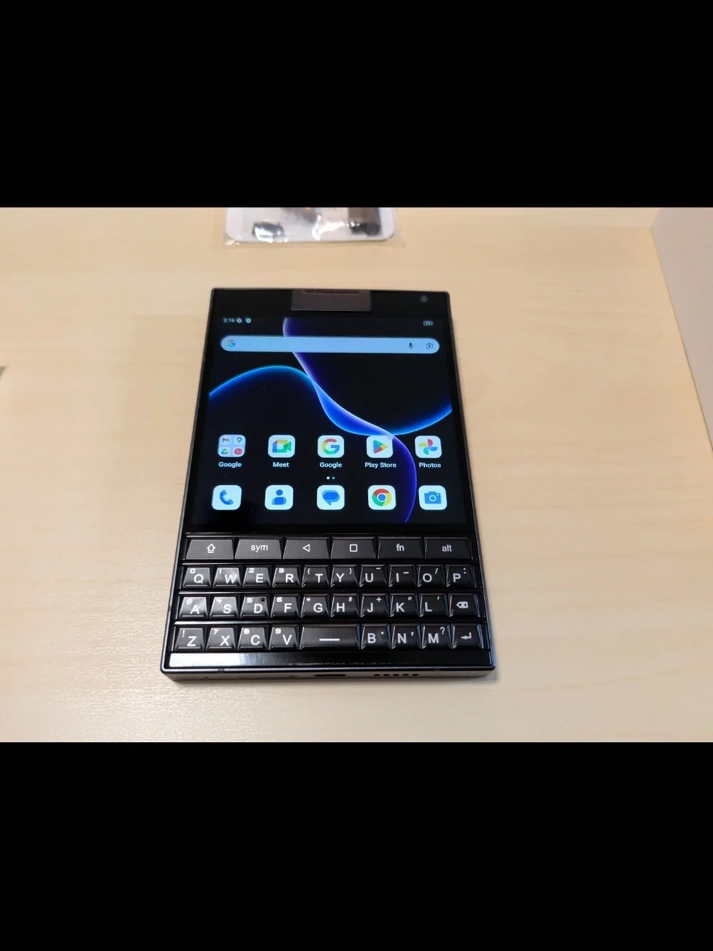 Unihertz TiTAN 2 Black Smartphone with QWERTY Keyboard